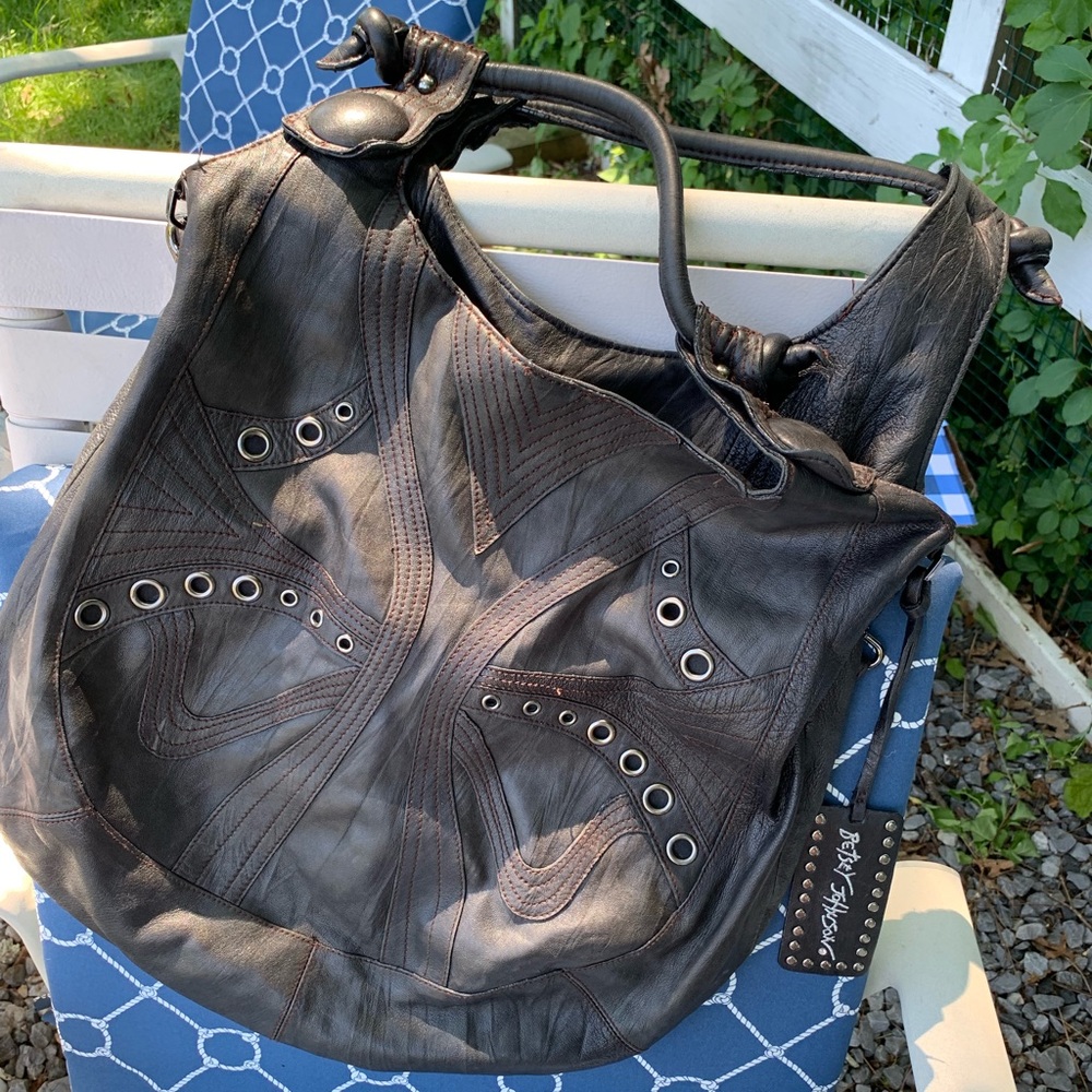 Betray Johnson Leather Hobo Bag